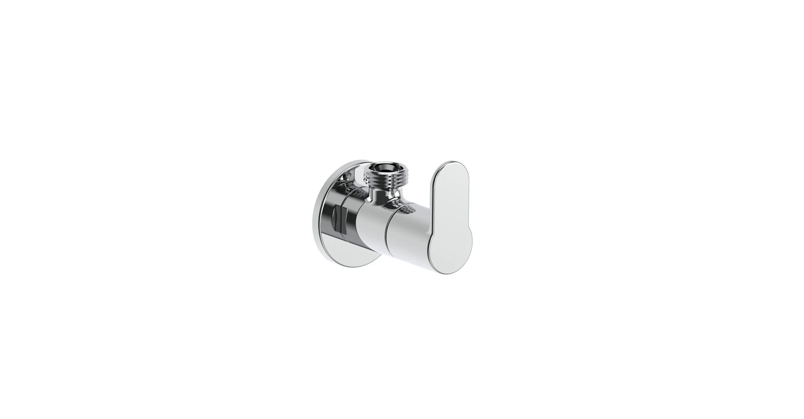 ANGULAR STOP COCK WITH WALL FLANGE F690043CP