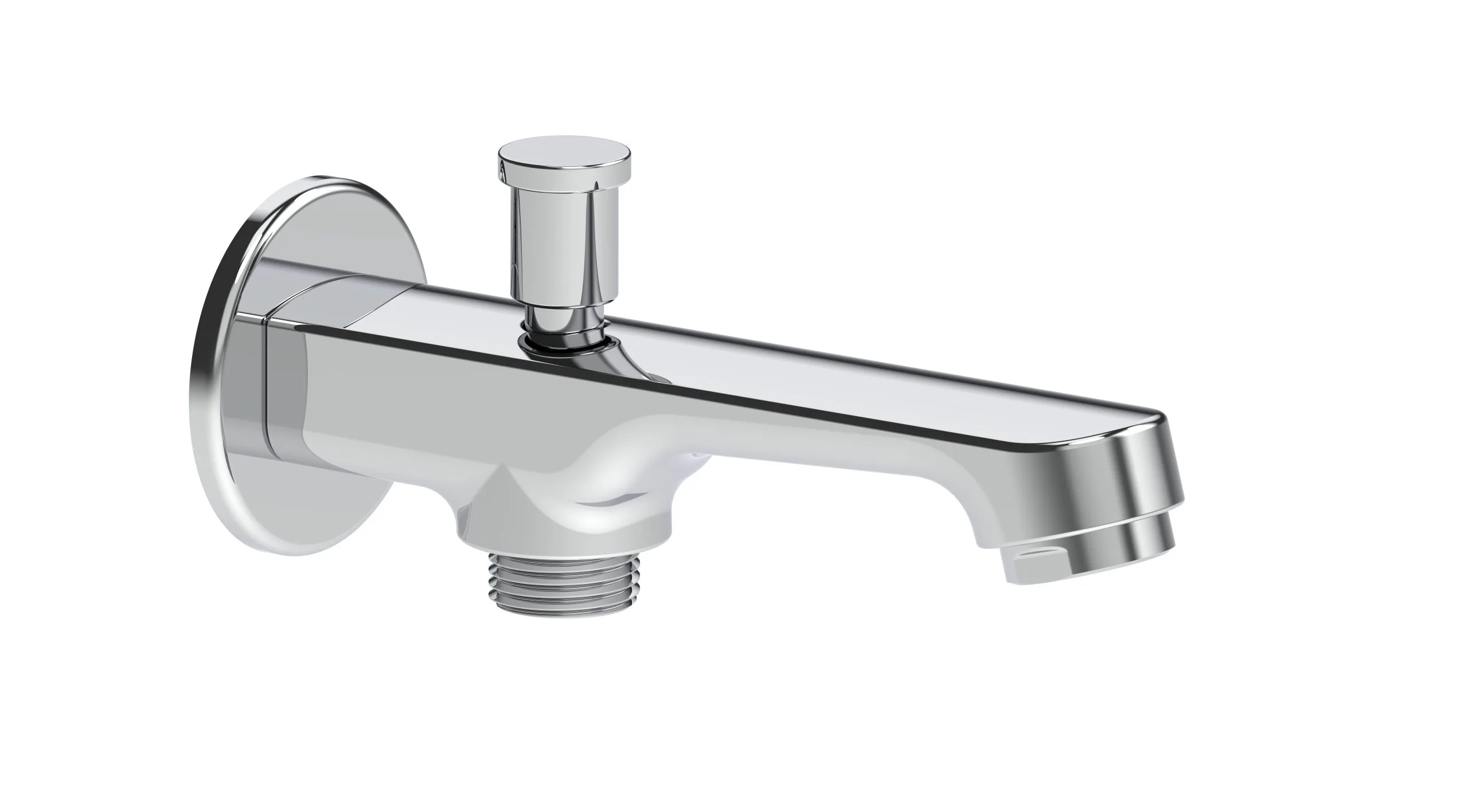 BATH TUB SPOUT WITH TIP-TOP F690010CP