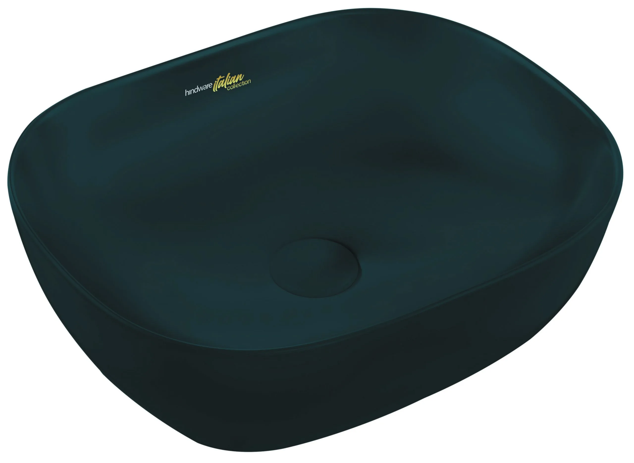 HINDWARE AMAZON BLACK MATT TABLE TOP BASIN