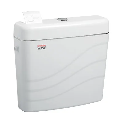 HINDWARE WAVE DUAL FLUSH PVC CISTERN