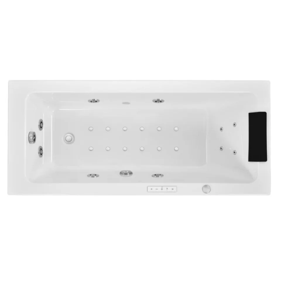 Jaquar Whirlpools Fonte 160x75x42 Combi System jwp-wht-fonte160cx