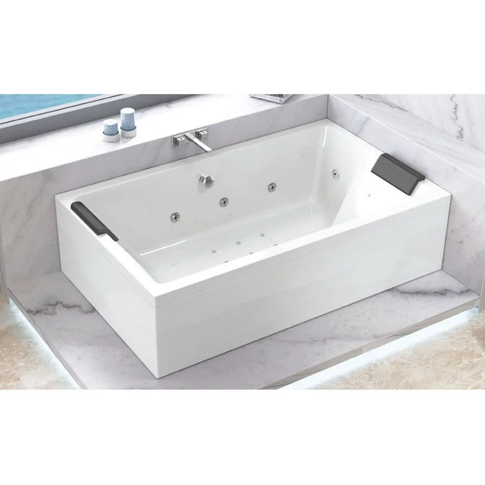 Jaquar Whirlpools Kubix Prime 180x110x48 Combi System jwp-wht-kubixpm180cx