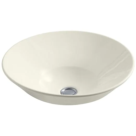 KOHLER CONICAL BELL VESSEL ALMOND K-2200 IN-47