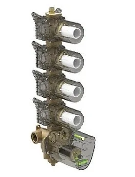 KOHLER HI-FLOW THERMOSTATIC VALVE 4 WAY K-77236IN-AF